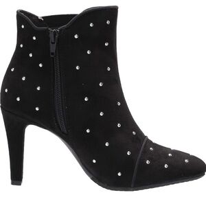 Nib Rialto Chanted Dress Studded Black Bootie